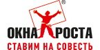 Логотип компании ОКНА РОСТА